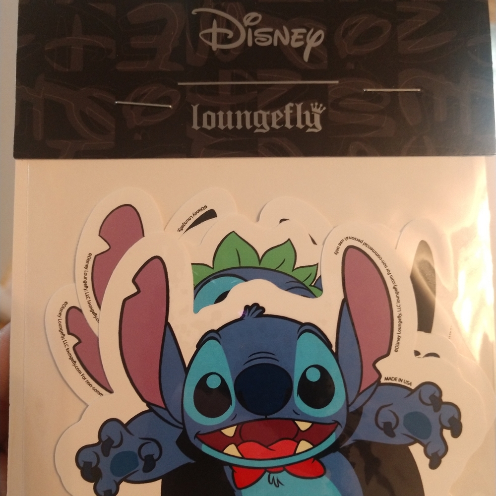 Disney Loungefly Stitch Sticker Set - Picture 2 of 2